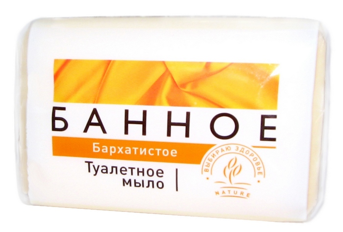 Мыло Аист 125г. Банное "Бархатистое" (60)