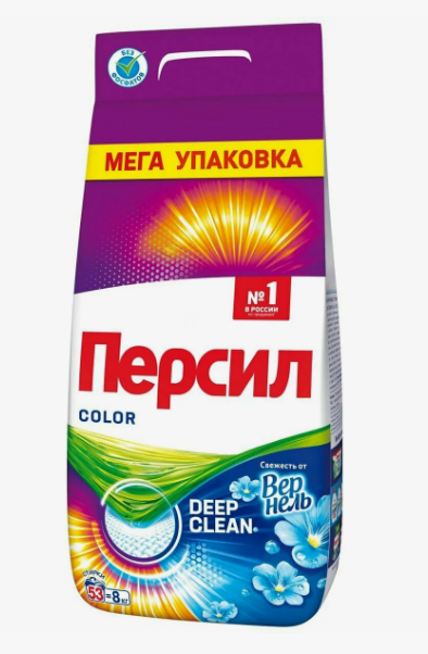 Стир.порошок Персил авт. 8кг. Колор (2)