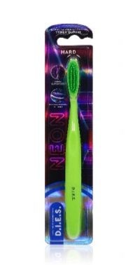 Зубная щетка D.I.E.S Neon жестк. (уп.12)