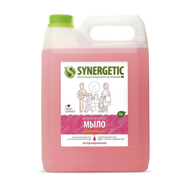 Мыло жидк. 5л. Synergetic Аромамагия Гипоаллергенное