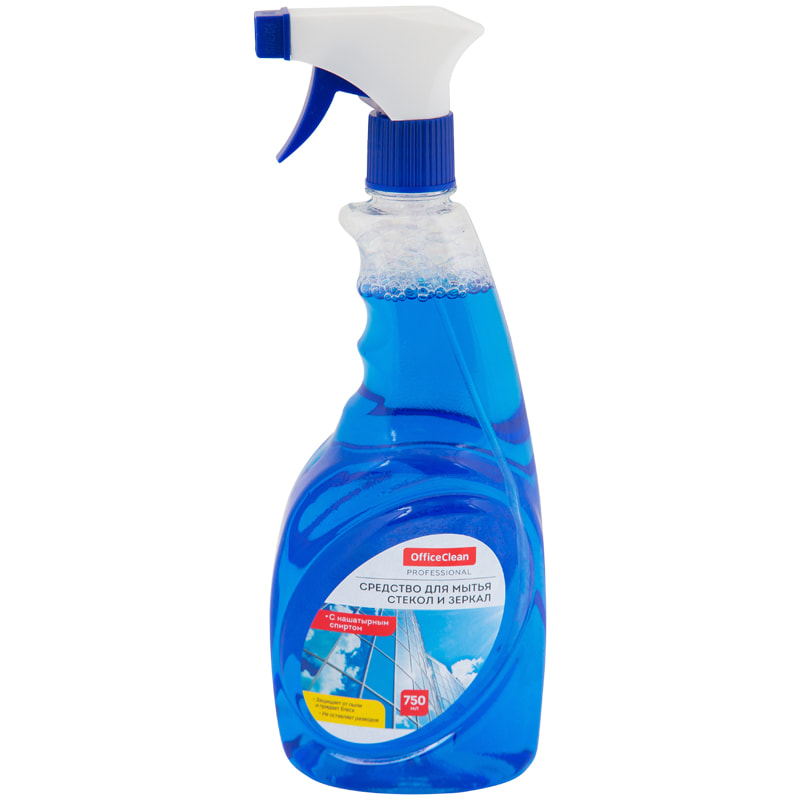 Ср-во OfficeClean Professional 750мл. нашатырный спирт д/стекол с курком