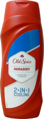Гель для душа OldSpice 250мл. Леденящий (гель д/д+шампунь)