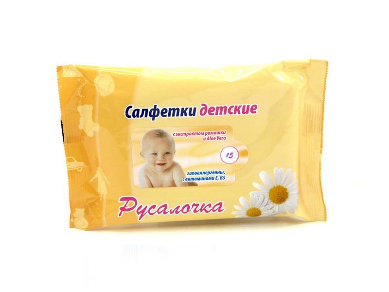 Салфетки влажные Visage 72шт. детские Русалочка 438101