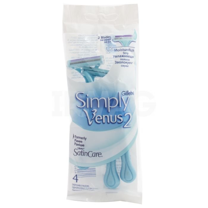 Станки Gillette Simply Venus2 4шт.