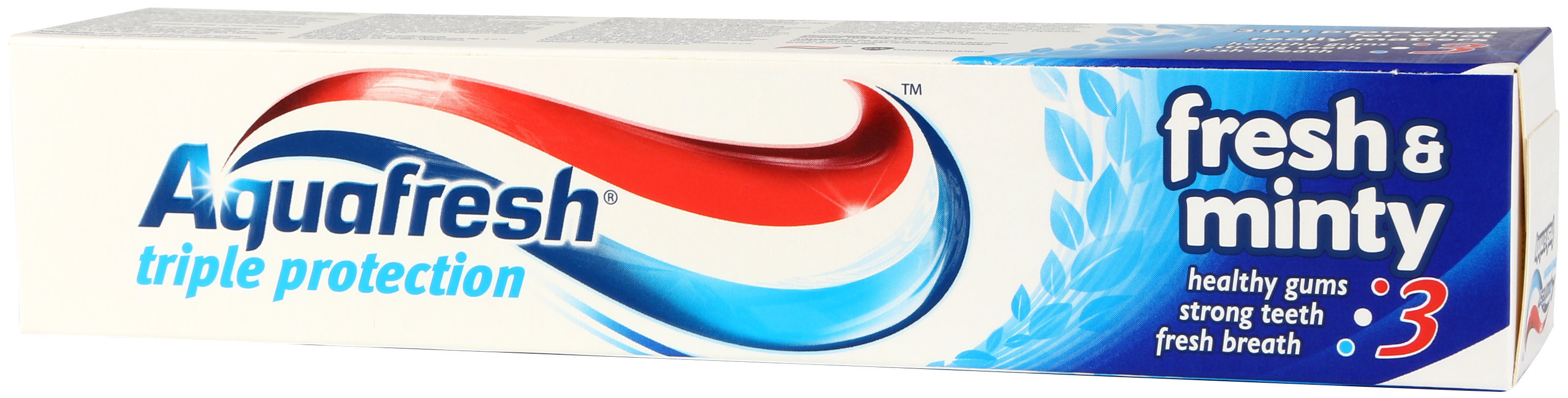 Зубн.паста Aquafresh 100мл. Освежающая мята (12)