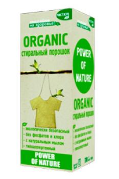 Стир.порошок Чистаун Organic 600г. Универсал Концентрат