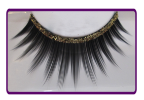 Ресницы накладные TF Fashion Lashes черные с золотом 119