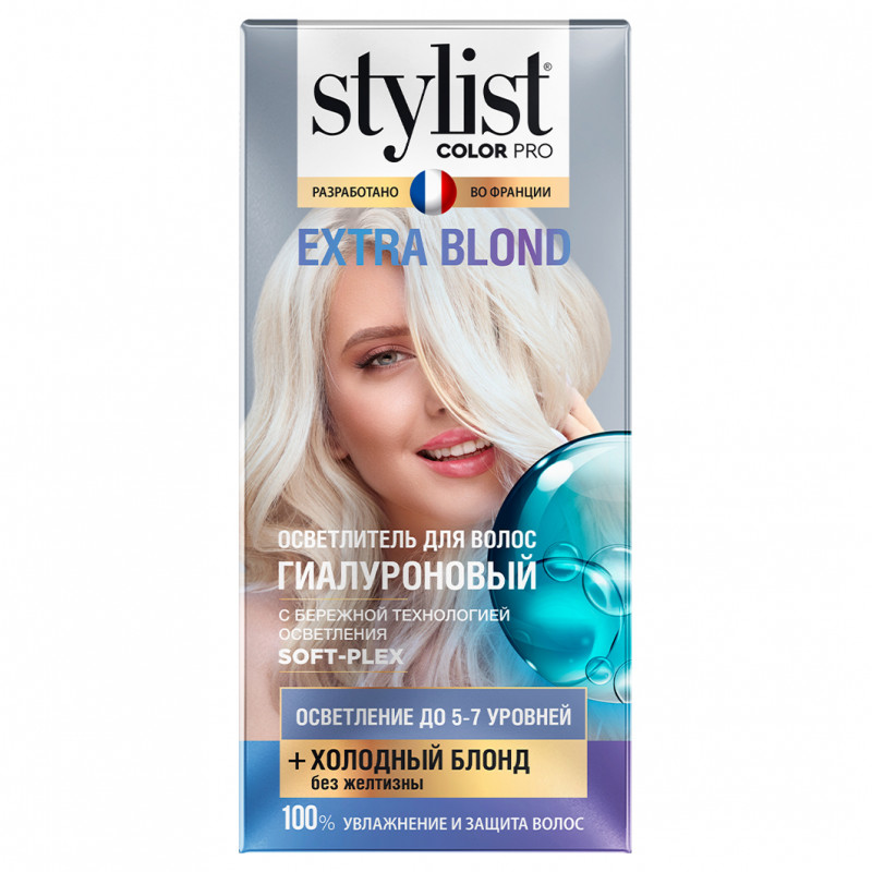 Краска д/волос STYLIST COLOR PRO 98мл. осветлитель Extra blond (15)