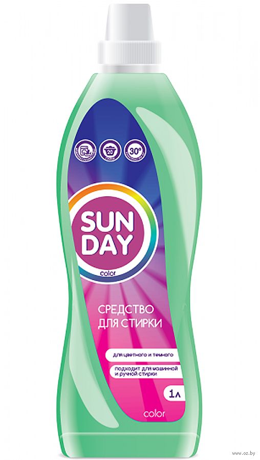 Стир.гель Sunday 1л. Колор