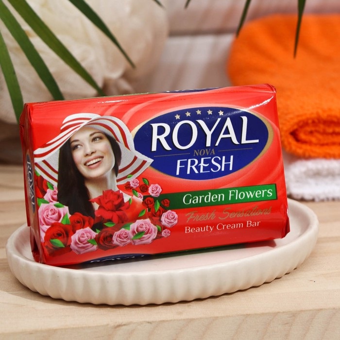 Мыло Royal fresh 100г. Садовые цветы (уп.6)