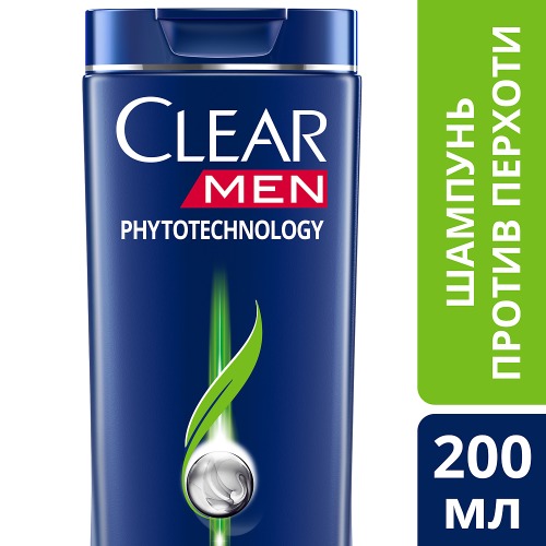 Шампунь CLEAR 200мл муж. Фитотехнол.