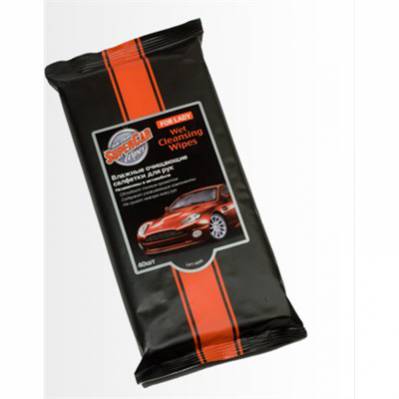 Салфетки влажные Super Car 40шт.