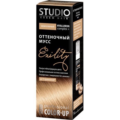 Оттеночный мусс Studio 150мл. Жемчужный