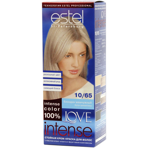 Краска д/волос Estel Love 10/65 Жемчужный блондин (10)