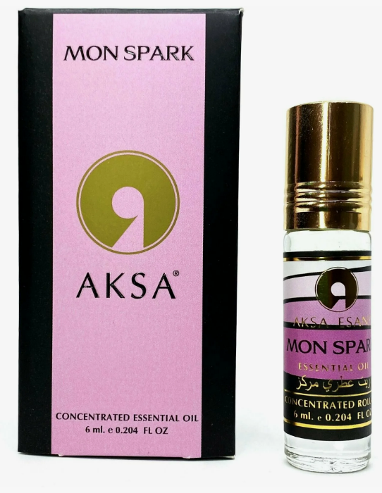 Духи маслянные AKSA 6мл. жен. Mon spark (уп.6)