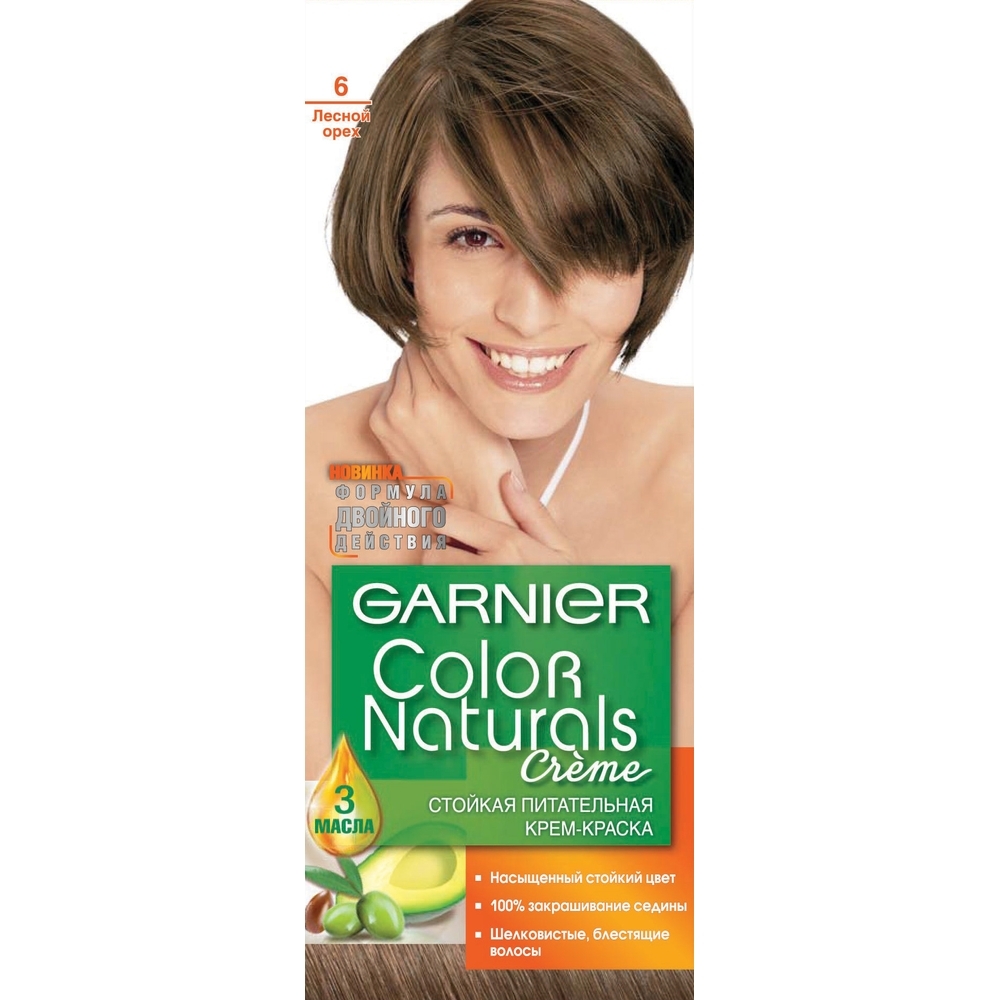Краска д/волос Garnier Color Naturals 6 Лесной орех (12)