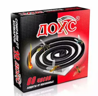 Спирали от комаров ДОХС 10шт. 60часов (60)