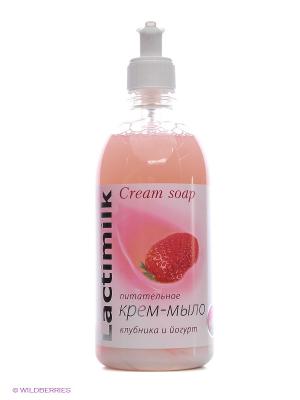 Мыло жидк. Lactimilk 500мл. Питательное Клубника и йогурт