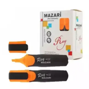 Текстовыделитель Mazari Ray оранжевый (уп.12)