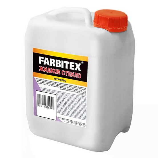 Жидкое стекло FARBITEX 3,8кг