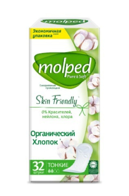 Прокладки Molped ежедн PURE&SOFT 32шт. (16)