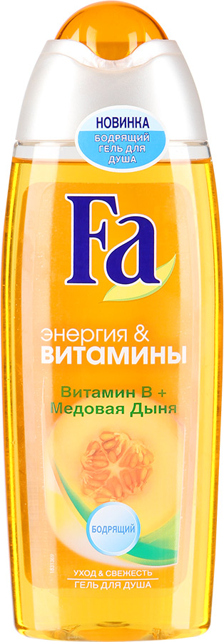 Гель для душа ФА 250мл. Энергия и витамины Медовая дыня