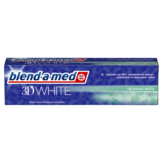 Зубн.паста Blend-a-med 100мл. 3D White Нежная мята