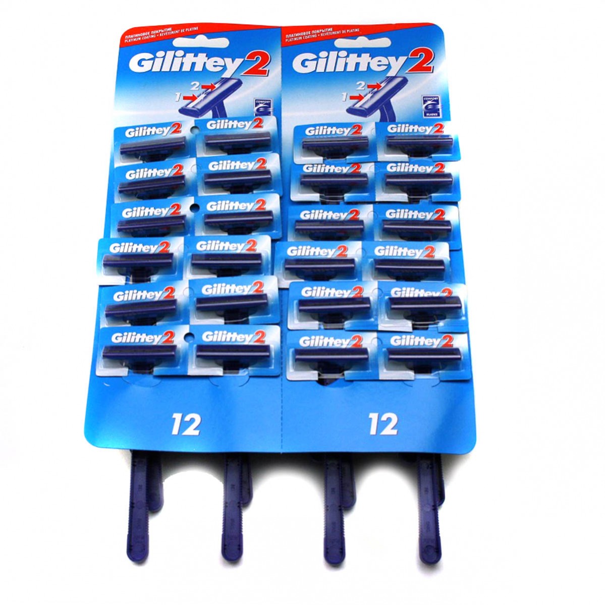 Станки  Gilittey2 однораз. на карте (уп.24/72) S-2864