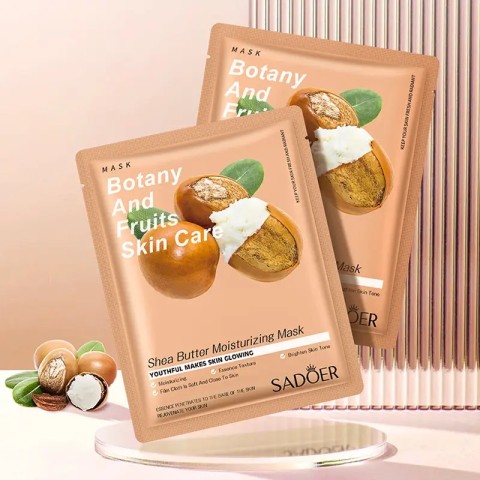 Маска д/лица SADOER Shea Butter Увлажняющая