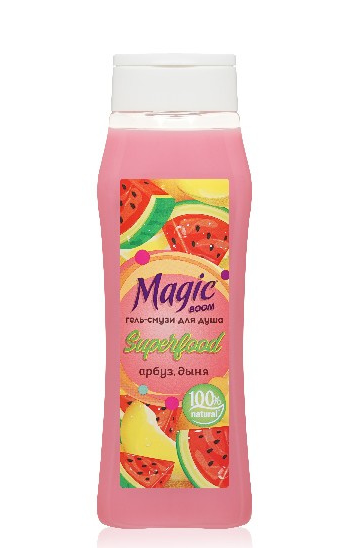 Гель для душа Magic Boom 400мл. Арбуз дыня (12)