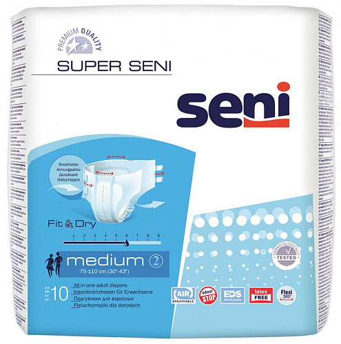 Подгузн. Seni Classic medium 10шт.