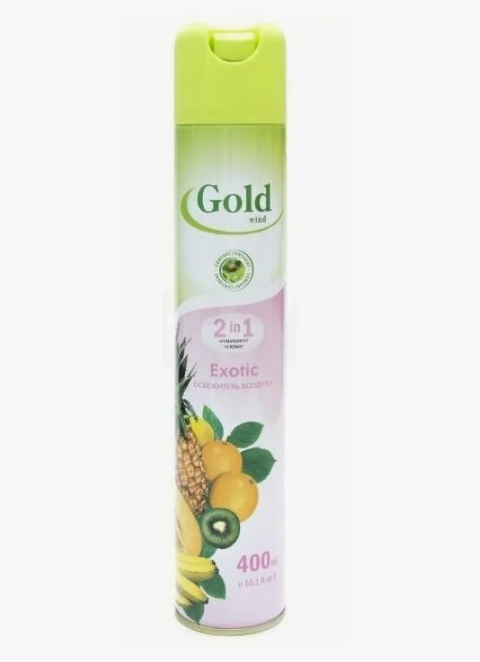 Освежитель воздуха Gold 400мл. Exotic
