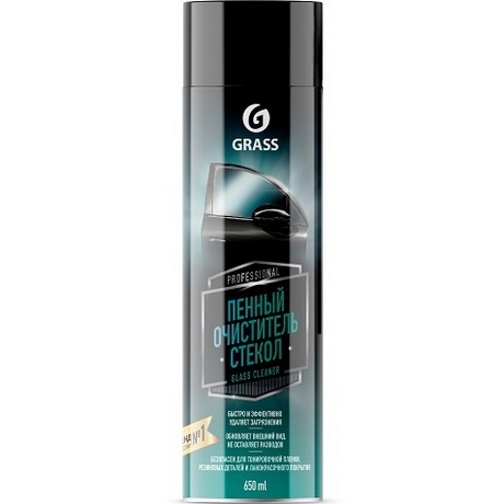 Ср-во Grass 650мл. Clean Glass пенный очиститель стекол