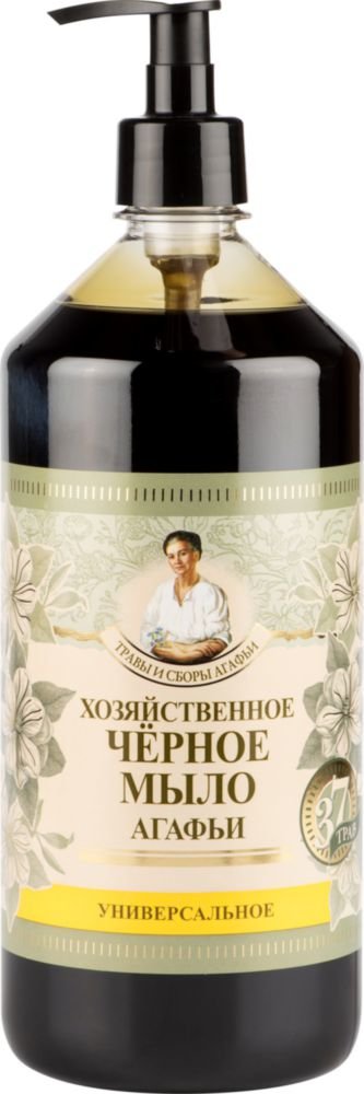 Мыло жидк. ЧМА 1л. черное дозатор