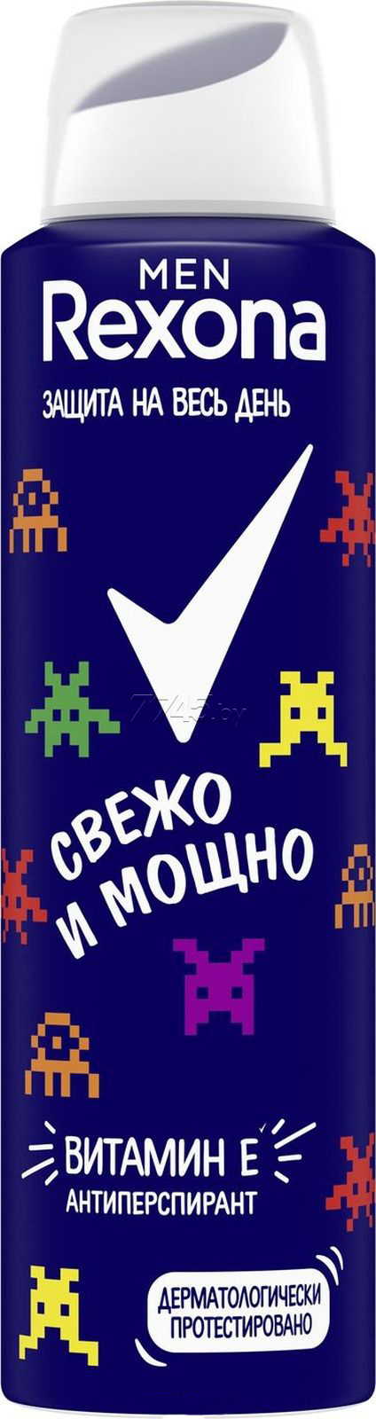 Дез. спрей Rexona 150мл. муж. Свежо и мощно (6)