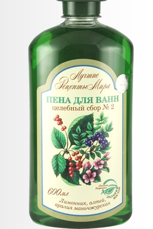 Пена для ванн ЛРМ 600мл. Целебный сбор №2