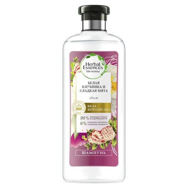 Шампунь HERBAL ESSENCES 250мл. Белая клубника и Сладкая мята