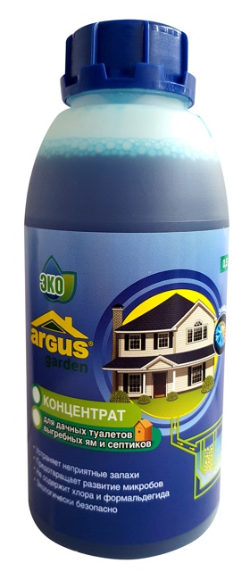 Ср-во Argus 500мл. Garden для биотуалетов AR-431 (24)