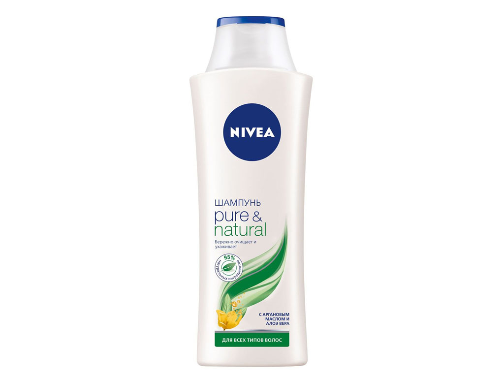 Шампунь Нивея 400мл. Pure Natural