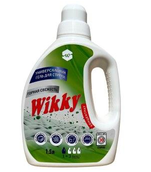 Стир.гель Wikky 1,5л. Горная свежесть (8)