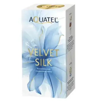 ПН/ЖЕН. Aquatel Velvet Silk (крем 75мл.+ мыло жидк. 280мл.) 2779 (12)