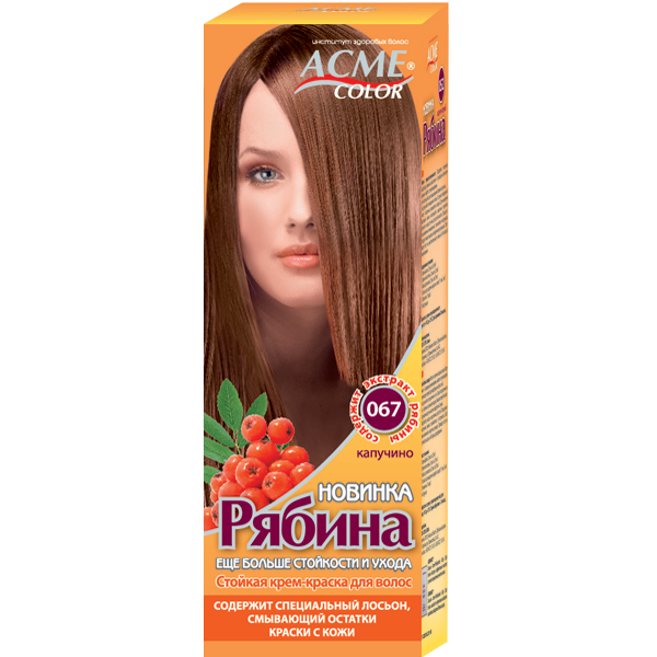 Краска д/волос Рябина 067 Капучино