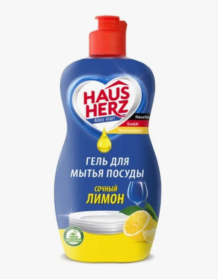ЖМС HAUS HERZ 450мл. Сочный лимон (12)