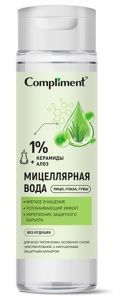 Мицеллярная вода Compliment 250мл. с керамидами и алоэ