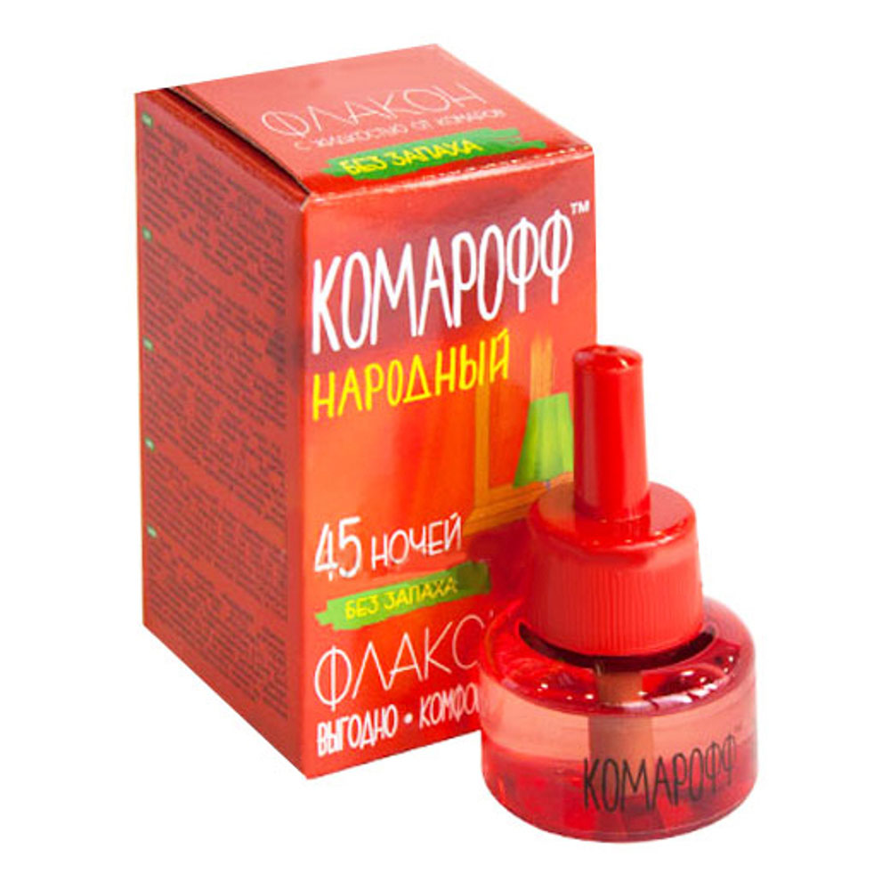 Жидкость от комаров Комарофф 30мл. 45ночей Народный