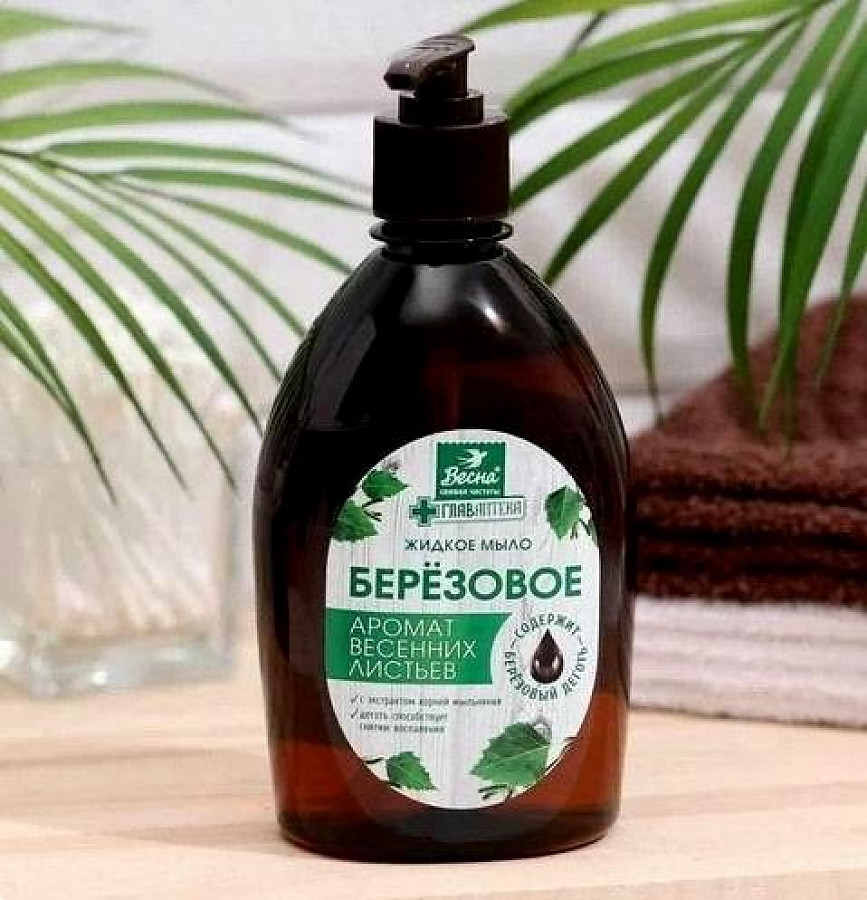 Мыло жидк. Весна 500мл. Березовое 5206