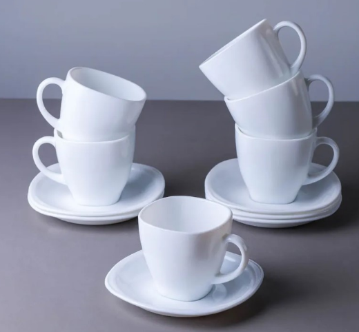 Набор чайный 12пр WHITE-SQUARE PO-12 tea квард