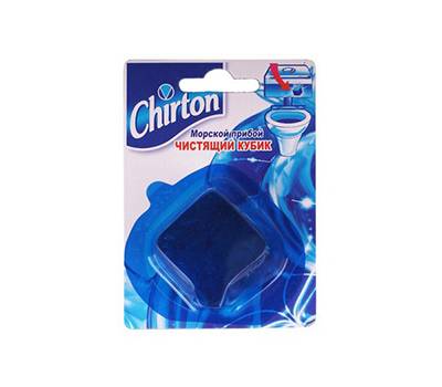Освежитель для унитаза Chirton 50гр. Кубик Морской прибой
