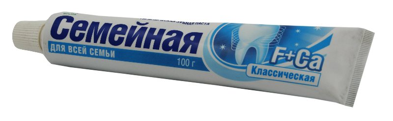 Зубн.паста Весна 100г. Семейная Фтор+кальций 1918