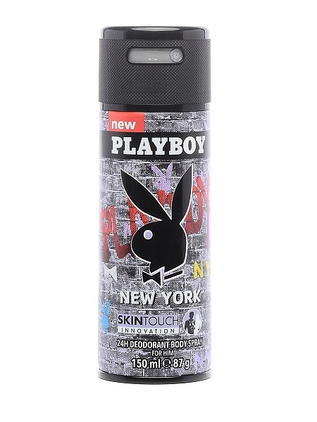 Дез. спрей Плейбой 150мл. муж. New York Skintouch